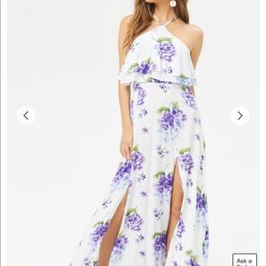 Floral maxi dress